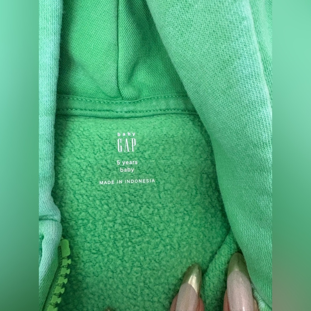 5 year old Green Hoodie and Sweatpants Set - Picture 7 of 8